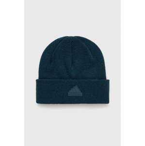 Vunena kapa adidas Performance boja: zelena, vunena