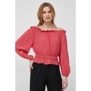 Bluza Pepe Jeans za žene, boja: crvena, glatka