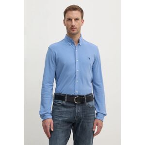 Pamučna košulja Polo Ralph Lauren za muškarce, regular, s button-down ovratnikom, 710654408