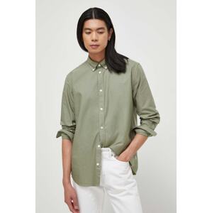 Košulja Les Deux za muškarce, boja: tirkizna, regular, s button-down ovratnikom, LDM410135
