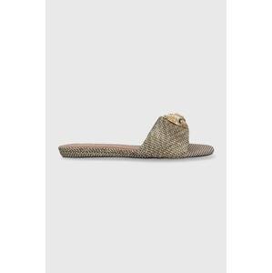 Natikače Kurt Geiger London Kensington za žene, boja: zlatna