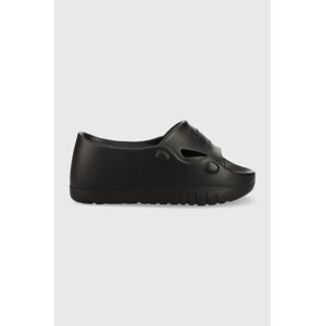 Natikače Tommy Jeans FREEDOM FLATF POOL za žene, boja: crna, klin peta, EN0EN02145