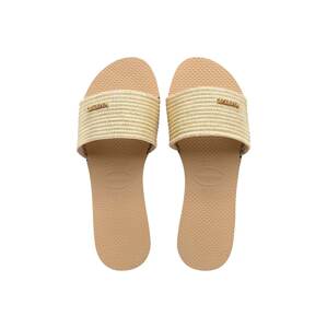 Natikače Havaianas YOU MALTA METALLIC za žene, boja: zlatna, 4147312.0570
