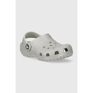 Dječje natikače Crocs boja: srebrna