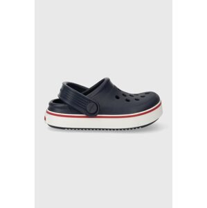 Dječje natikače Crocs CROCBAND CLEAN CLOG boja: tamno plava