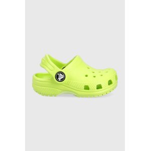 Dječje natikače Crocs boja: zelena