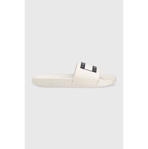 Natikače Tommy Jeans POOL SLIDE ESS za muškarce, boja: crna, EM0EM01191