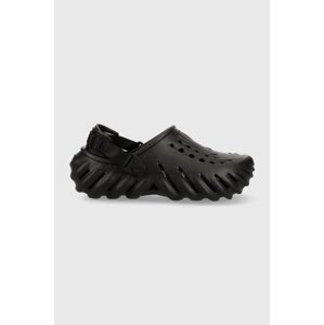Natikače Crocs Echo Clog boja: crna, 207937