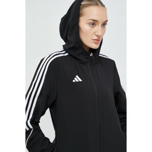 Jakna za trening adidas Performance Tiro 23 boja: crna, za prijelazno razdoblje