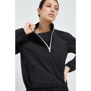 Vjetrovka Calvin Klein Performance CK Athletic boja: crna, za prijelazno razdoblje, oversize