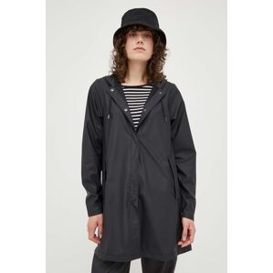 Kišna jakna Rains A-line W Jacket 18050 za žene, boja: crna, za prijelazno razdoblje, 18050.01-01Black