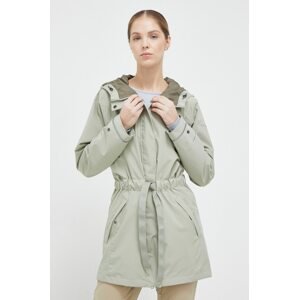 Parka Columbia Here and There za žene, boja: zelena, prijelazno razdoblje