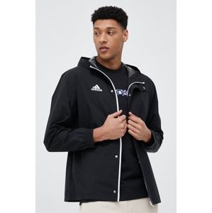 Jakna adidas Performance Entrada 22 za muškarce, boja: crna, prijelazno razdoblje, IK4010