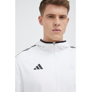 Jakna za trening adidas Performance Tiro 23 boja: bijela, za prijelazno razdoblje