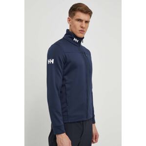 Sportska dukserica Helly Hansen Crew Fleece boja: tamno plava, bez uzorka