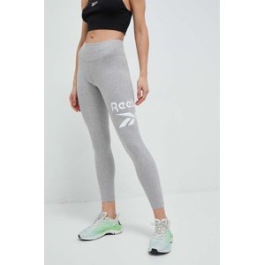 Tajice Reebok za žene, boja: siva, s uzorkom