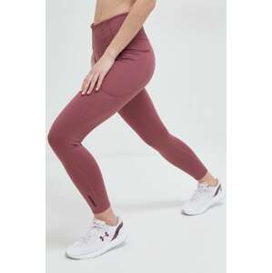 Tajice za trening New Balance Shape Shield boja: ružičasta, glatki materijal