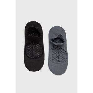Čarape Under Armour 2-pack za žene, boja: crna, 1373336