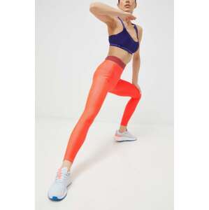Tajice za trening Under Armour Armour Branded boja: narančasta, glatki materijal