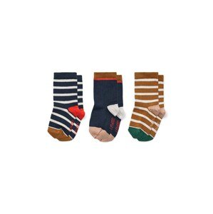 Dječje čarape Liewood 3-pack boja: bež