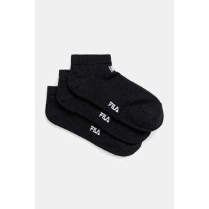 Dječje čarape Fila 3-pack boja: crna