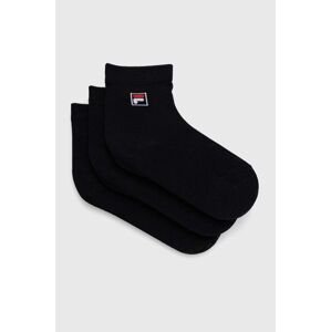 Dječje čarape Fila 3-pack boja: crna