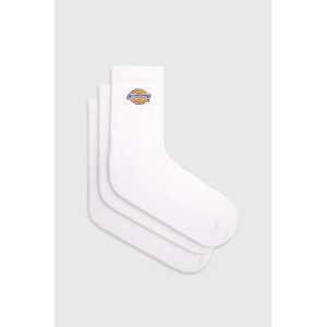 Čarape Dickies 3-pack za muškarce, boja: bijela, DK0A4Y9OWHX1-WHITE