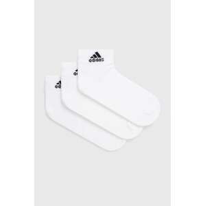 Čarape adidas Performance 3-pack boja: bijela