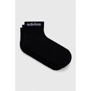 Čarape adidas 3-pack Essentials boja: crna IC1303
