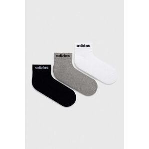 Čarape adidas 3-pack Essentials boja: crna IC1304