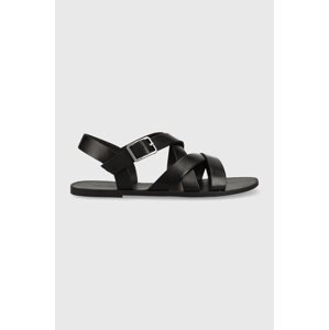 Kožne sandale Vagabond Shoemakers TIA 2.0 za žene, boja: crna, 5531.201.20