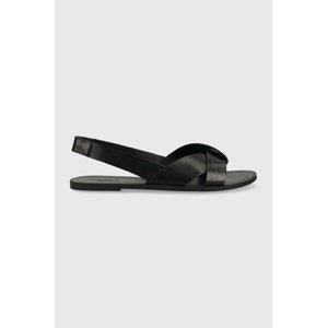 Kožne sandale Vagabond Shoemakers TIA 2.0 za žene, boja: crna, 5531.001.20