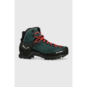 Cipele Salewa Mountain Trainer Mid GTX za žene, boja: zelena