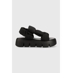 Sandale Steve Madden Bonkers za žene, boja: crna, s platformom, SM11002465