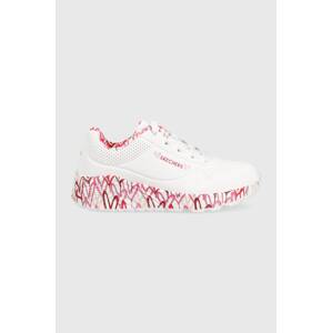 Dječje tenisice Skechers boja: bijela