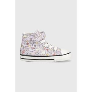Dječje tenisice Converse boja: ljubičasta