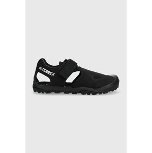 Dječje sandale adidas TERREX TERREX CAPTAIN TOEY boja: crna