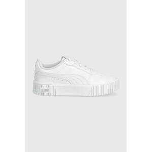 Dječje tenisice Puma Carina 2.0 PS boja: bijela