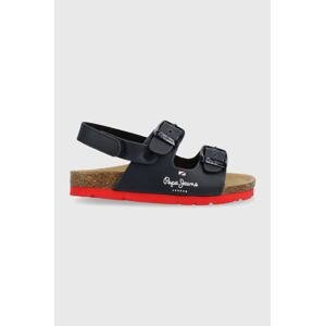 Dječje sandale Pepe Jeans Bio Double boja: tamno plava