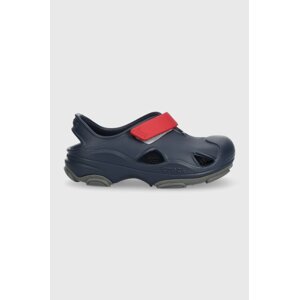 Dječje sandale Crocs ALL TERRAIN FISHERMAN SANDAL boja: tamno plava