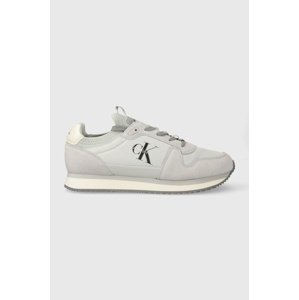 Tenisice Calvin Klein Jeans RUNNER SOCK LACEUP NY-LTH boja: crna, YM0YM00553