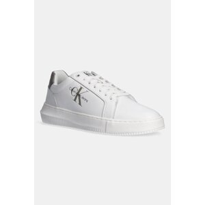 Kožne tenisice Calvin Klein Jeans YM0YM00681 CHUNKY CUPSOLE MONOLOGO YM0YM00681