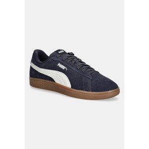 Tenisice od brušene kože Puma PUMA Smash 3.0 boja: tamno plava
