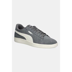 Tenisice od brušene kože Puma PUMA Smash 3.0 boja: siva