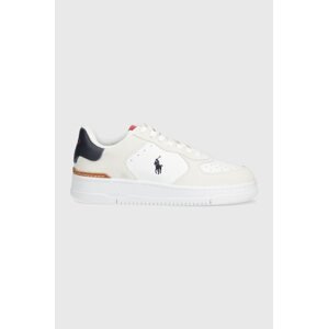 Kožne tenisice Polo Ralph Lauren Masters Crt boja: bijela, 809891794001