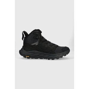 Cipele Hoka Anacapa Breeze Mid za muškarce, boja: crna, 1134505-BBLC
