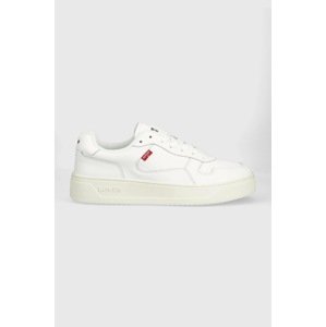 Kožne tenisice Levi's Glide boja: bijela, D7521.0001