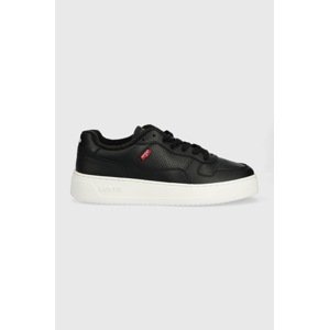 Kožne tenisice Levi's Glide boja: crna, D7521.0002