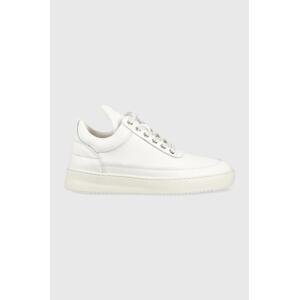 Kožne tenisice Filling Pieces Low Top Ripple Nappa boja: bijela, 25121721855