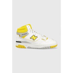 Kožne tenisice New Balance boja: bijela, BB650RCG-RCG